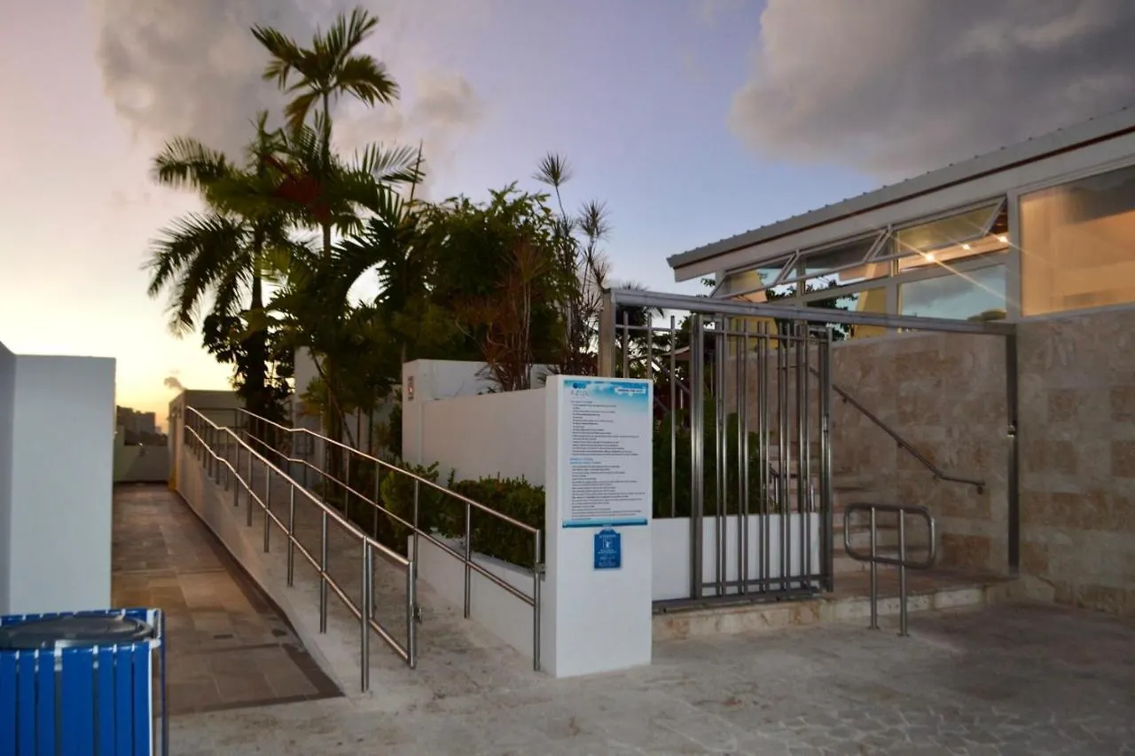 Jr. Condo Apt At Best Beach Hotel 圣胡安 0*,